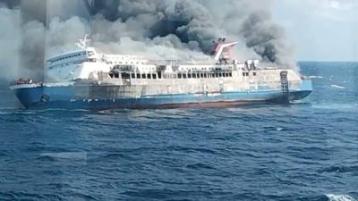 KMP Mutiara Sentosa II Terbakar di Laut Madura, Lima Tewas dan Puluhan Penumpang Masih Dicari