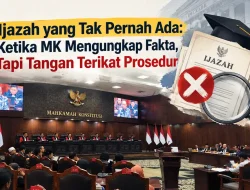 Ijazah yang Tak Pernah Ada: Ketika MK Mengungkap Fakta, Tapi Tangan Terikat Prosedur